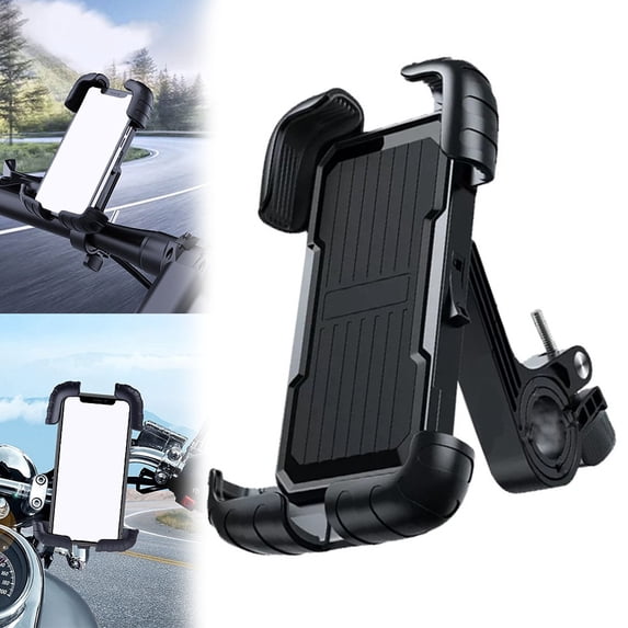 Motorcycle cell phone holder, electric car navigation shockproof bracket