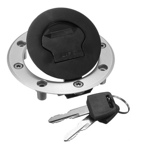 Motorcycle locking fuel tank cap cover with 2 keys For GSX R600