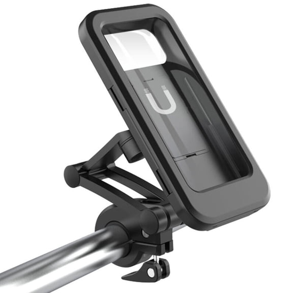 Motorcycle phone holder, waterproof motorcycle phone holder, 360 motorcycle scooter smartphone holder