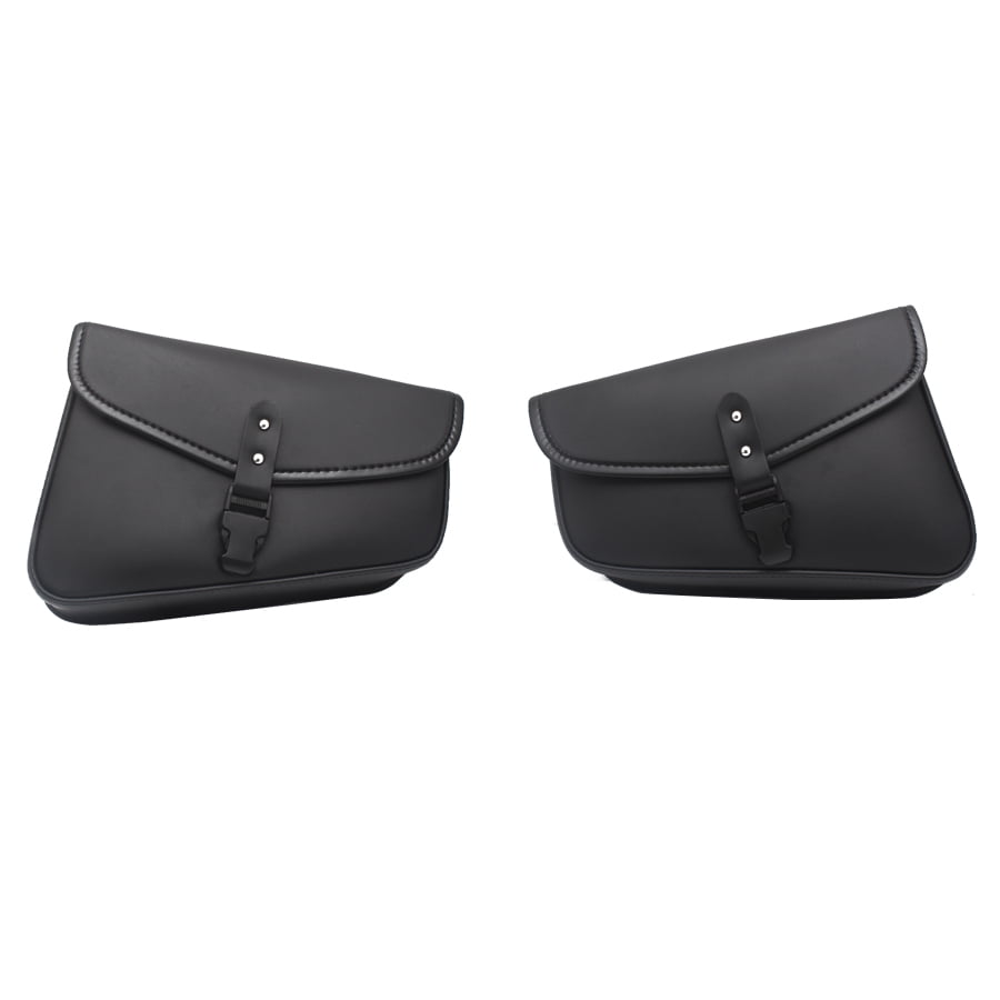 Leather Motorcycle Side Saddle Bags For Harley Sportster XL 883/1200 – 6L Capacity