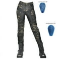 thumbnail image 1 of Motorcycle riding jeans slim fit anti fall pants with protective equipment, breathable and comfortable motorcycle pants CE certified protection, summer camouflage, 1 of 16