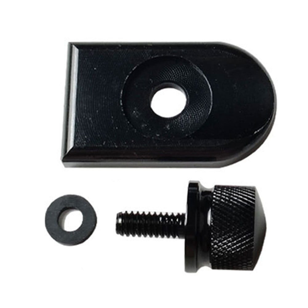 Hutexico Aluminum Seat Bolt Knob Cover For Harley Dyna Softail Touring 1996-2024 - Easy Install, No Tools