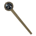 thumbnail image 1 of Motorcycle theme Lovable Lace Bookmark in Antique Bronze: a Must-Have Book Accessory for Readers!, 1 of 5