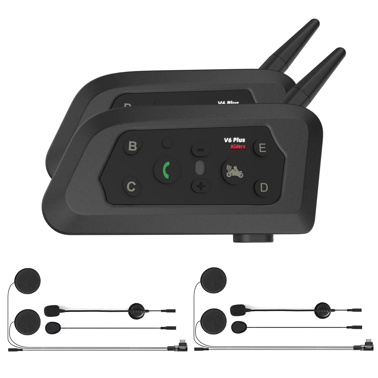 Motorcycle walkie talkie,Helmet Noise Helmet Esp Bkouen A Realtime Bt