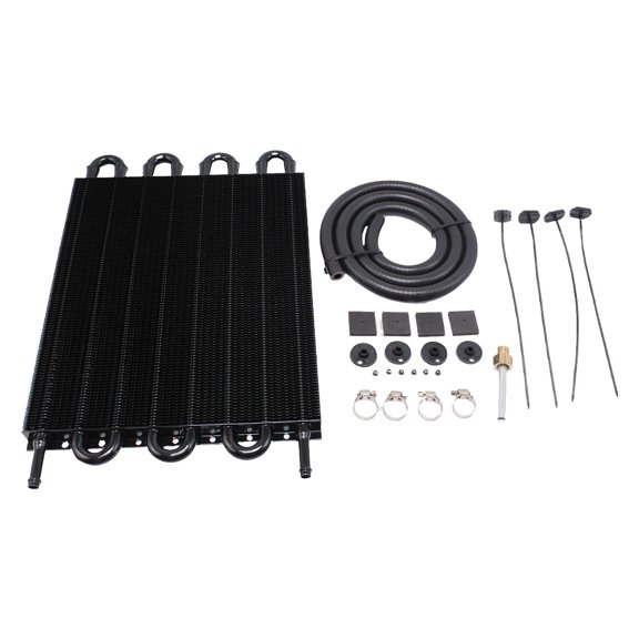 Motorcycles Aluminum Remote Transmission Fluid Cooling Radiator Converter 8 Row Design For Enhanced Heat Dissipation