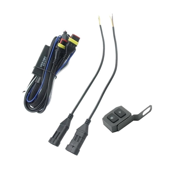 Motorcycles Fog Light Wiring Harness Relay Wire For Motorbike Motorcycle Fog Light With Flash Controller