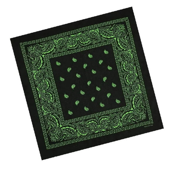 Motorcycling Head Scarf Music Festival Kerchief Street Dance Flower Bandanas