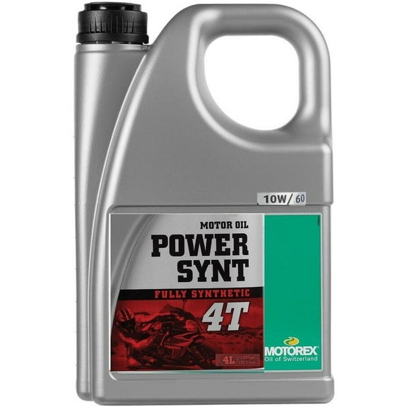 Motorex 102276; Power Synthetic 4T 10W60 (4 Liters)