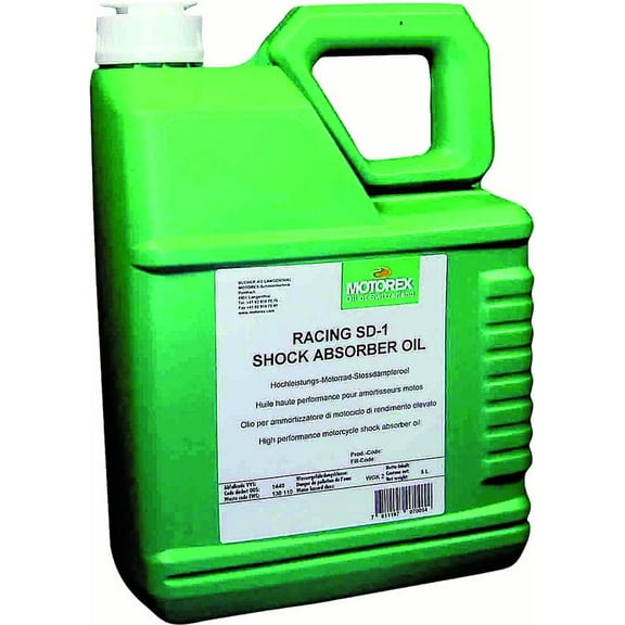 Motorex  102327; Racing Sd-1 Shock Oil (5 Liters)