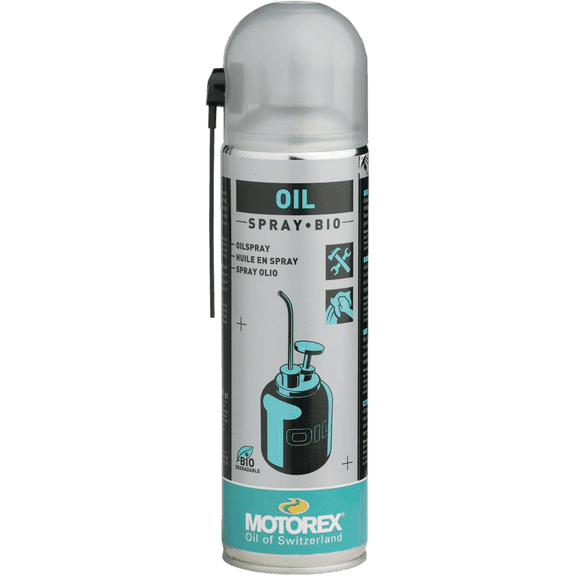 Motorex Multi-Purpose Oil Spray Lubricant, 500ml Aerosol, Biodegradable Formula (302323)