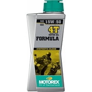 Motorex Formula 4T Oil 15W50 1 Liter ea for Motorcycles-ZZ 3601-0019