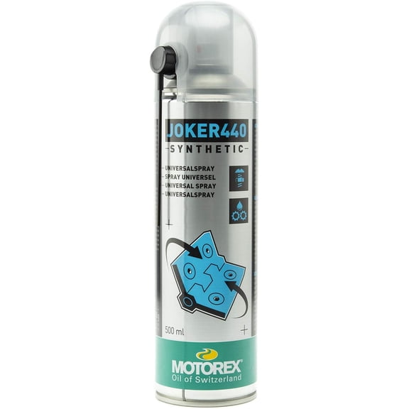 Motorex 302317 Joker 440 Fully Sythetic Universal lubricating and Corrosion Protection Spray, (500ml) 0.5 Liters