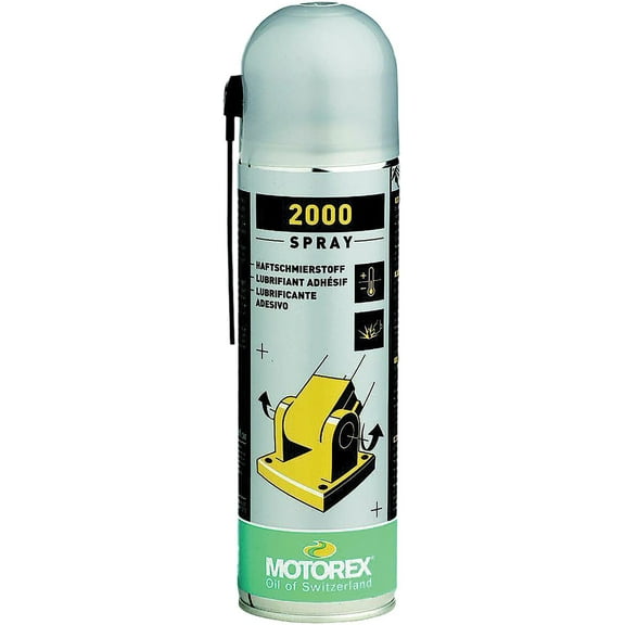Motorex 302272 Fully Synthetic High-Pressure and Impact Resistant Lubricant Spray 2000, (500ml) 0.5 Liters
