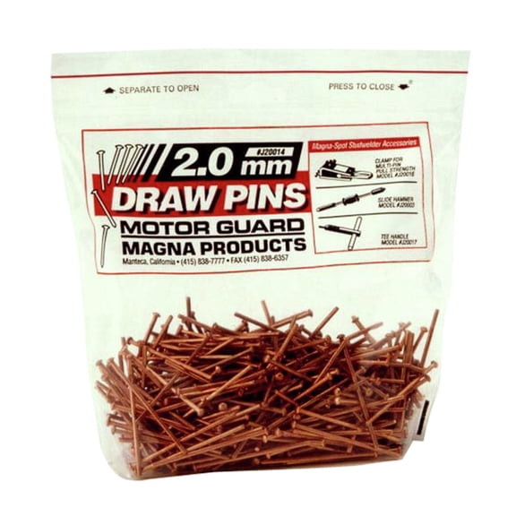 Motor Guard J20015 500-Piece 2.5 mm Draw Pins Set