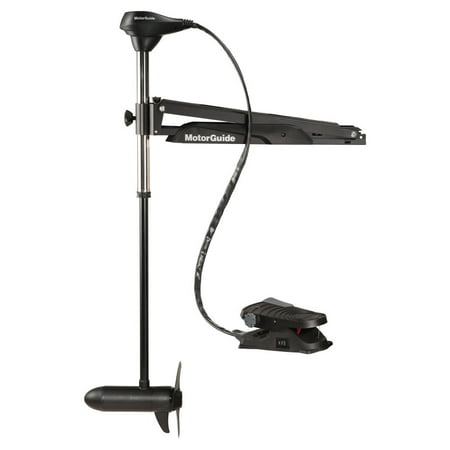 MotorGuide 940200090 X3 Freshwater Bow Mount Trolling Motor with Foot Control - 12V (55 lbs.), 45" Shaft