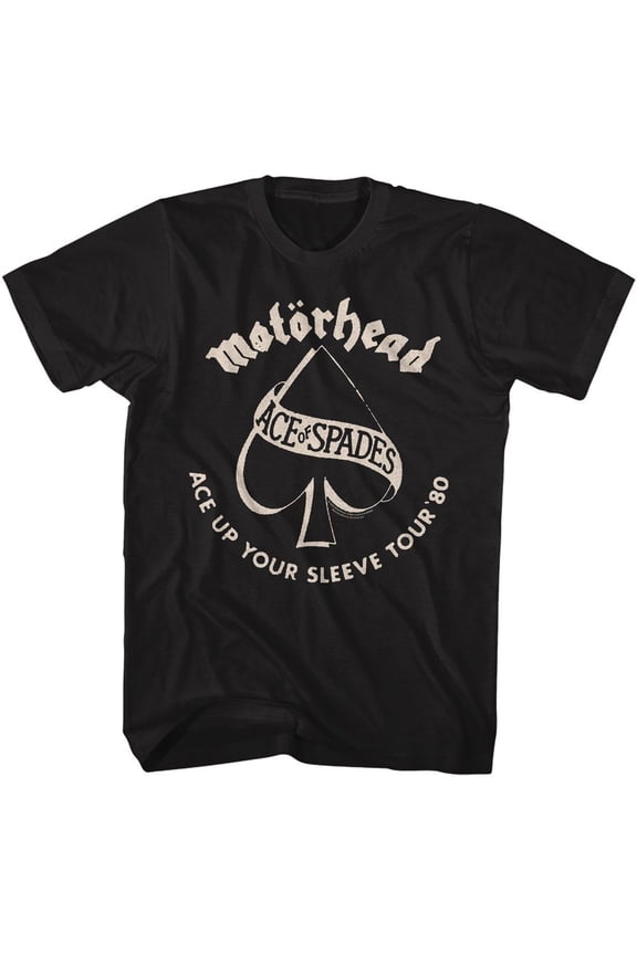 Motorhead Ace Up Your Sleeve Tour 80 Men's T Shirt (S)