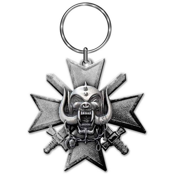 Motorhead Bad Magic Keychain Silver