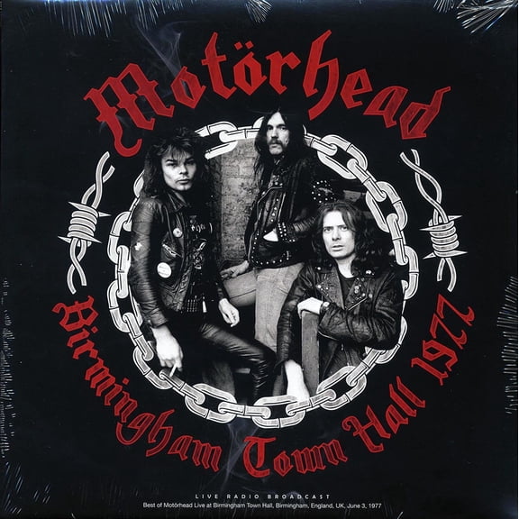 Motorhead - Birmingham Town Hall 1977 - Vinyl LP