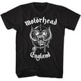 thumbnail image 1 of Motorhead England Black Adult T-Shirt Lt, 1 of 2