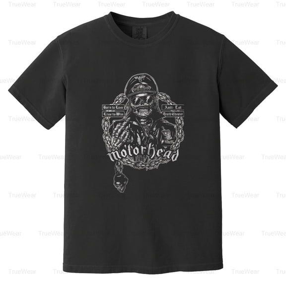 Motorhead, Heavy Metal, Rock Tour, Merch, Vintage, Lemmy, Spades, Loud Comfort Color T-Shirt Unisex, up to 4XL