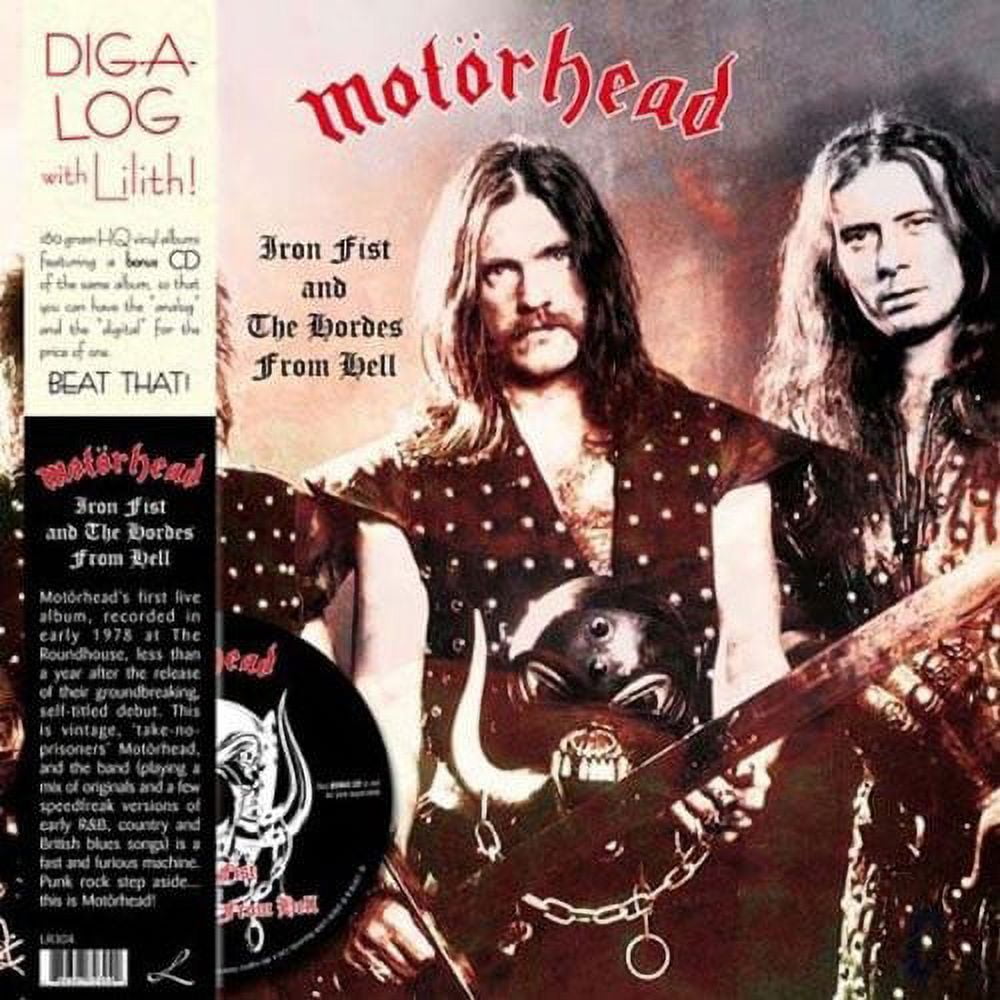 Motörhead Iron Fist Vinyl Record