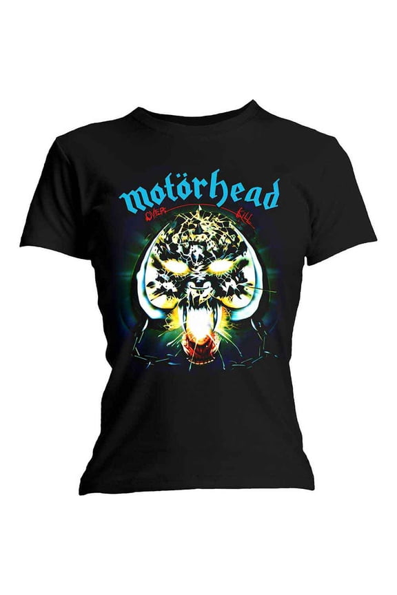 Motorhead Ladies T-Shirt: Overkill (Large)