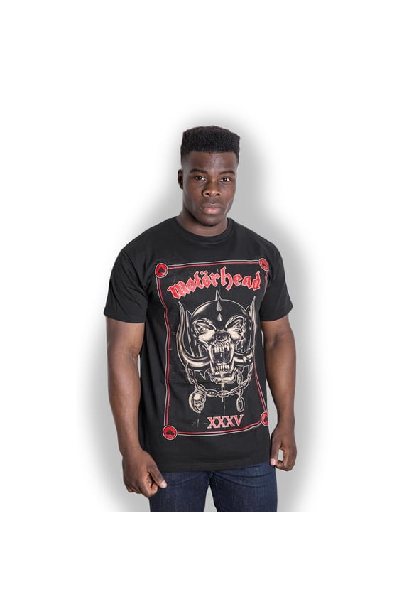 Motorhead Men's Anniversary (Propaganda) T-shirt Small Black
