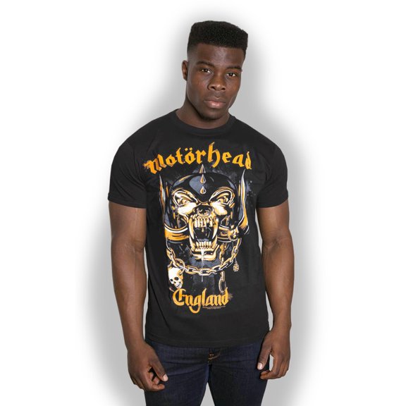Motorhead Men's Mustard Pig T-shirt Small Black