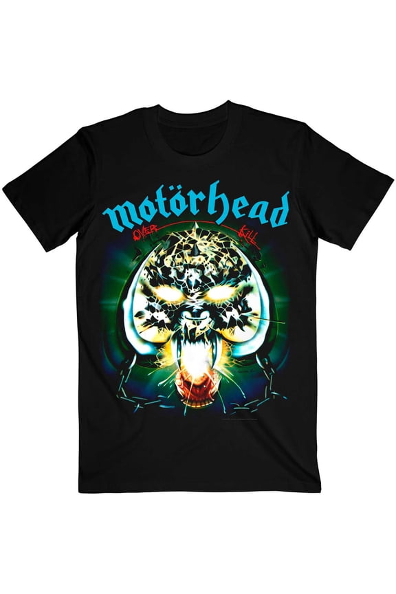 Motorhead Men's Overkill T-shirt Large Charcoal