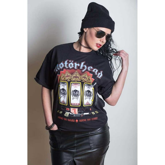 Motorhead Men's Slots T-shirt Medium Black