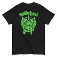 thumbnail image 1 of Motorhead - Neon Green Warpig T-Shirt, 1 of 7