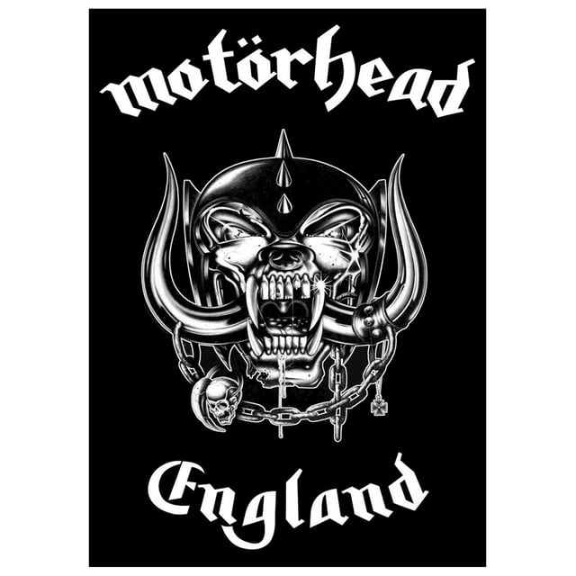 Motorhead Cappellino da Baseball Warpig Band Logo England Nuovo Ufficiale Nero Size One Size