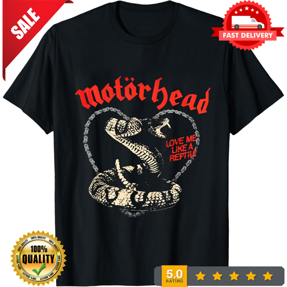 Motorhead Unisex T-Shirt Love Me Like A Reptile, ULTRA LIMITED-TH70442