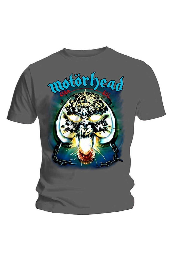 Motorhead Unisex T-Shirt Overkill (X-Large)
