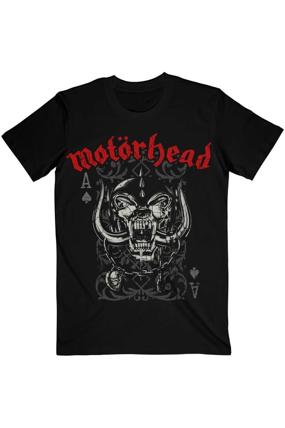 Motorhead Unisex T-Shirt Playing Card (X-Large)