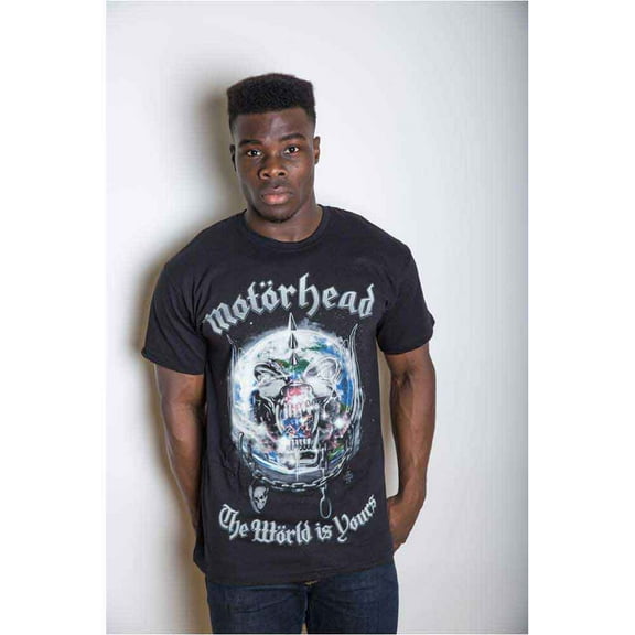 Motorhead Unisex T-Shirt The World is your Album (Small)