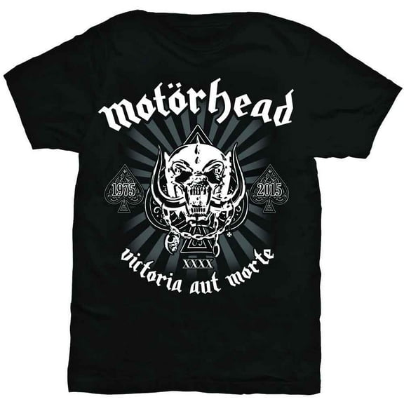 Motorhead Unisex T-Shirt Victoria Aut Morte (X-Large)