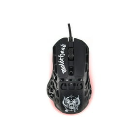 Subsonic Motorhead Ergonomic Gaming Mouse - 7200 DPI Optical Sensor - Lightweight Design - 7 Customizable Buttons