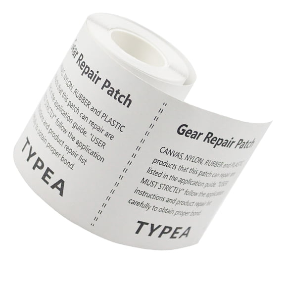 Motorhomes Cover Repair Tape Water Resistant Seal Patches for Tarp and Sail Fixing Tents, Canvas Boat Tarps, and Awnings