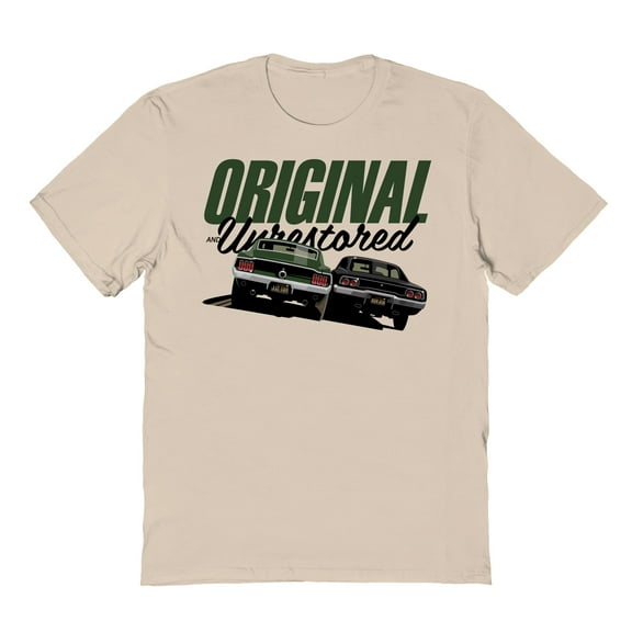 Motoring Original & Unrestored The Chase Graphic Sand Men's Cotton T-Shirt