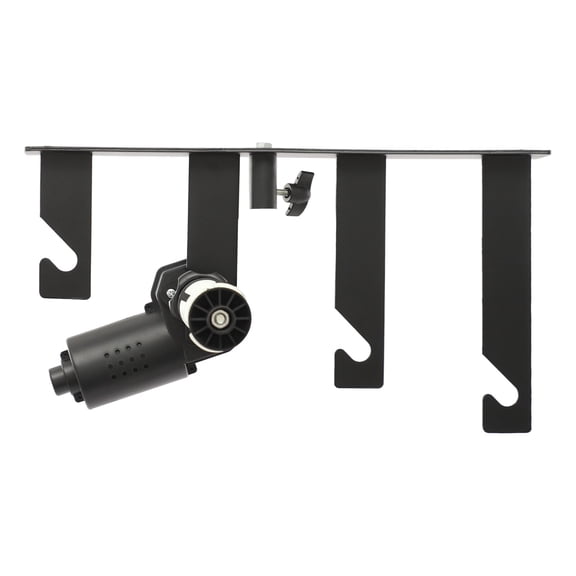 Motorized Background Stand, Electric Backdrop Support System, 4-Motor Roller with Hooks, High Load Capacity, Ideal for Hanging Photography Backdrops