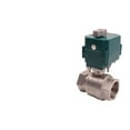 thumbnail image 1 of Motorized Ball Valve Stainless Steel Full Bore High Torque Ball Valve 2/3 Wire Electric Actuator With Manual Switch, 1 of 4