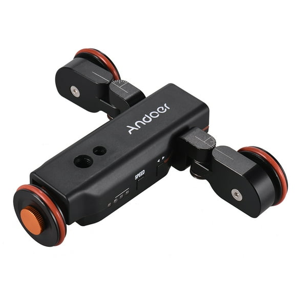 Motorized Camera Video Slider With Scale Indication Electric Track Slider Wireless Remote Control 1800mAh Rechargeable Battery 3 Speed Adjustable