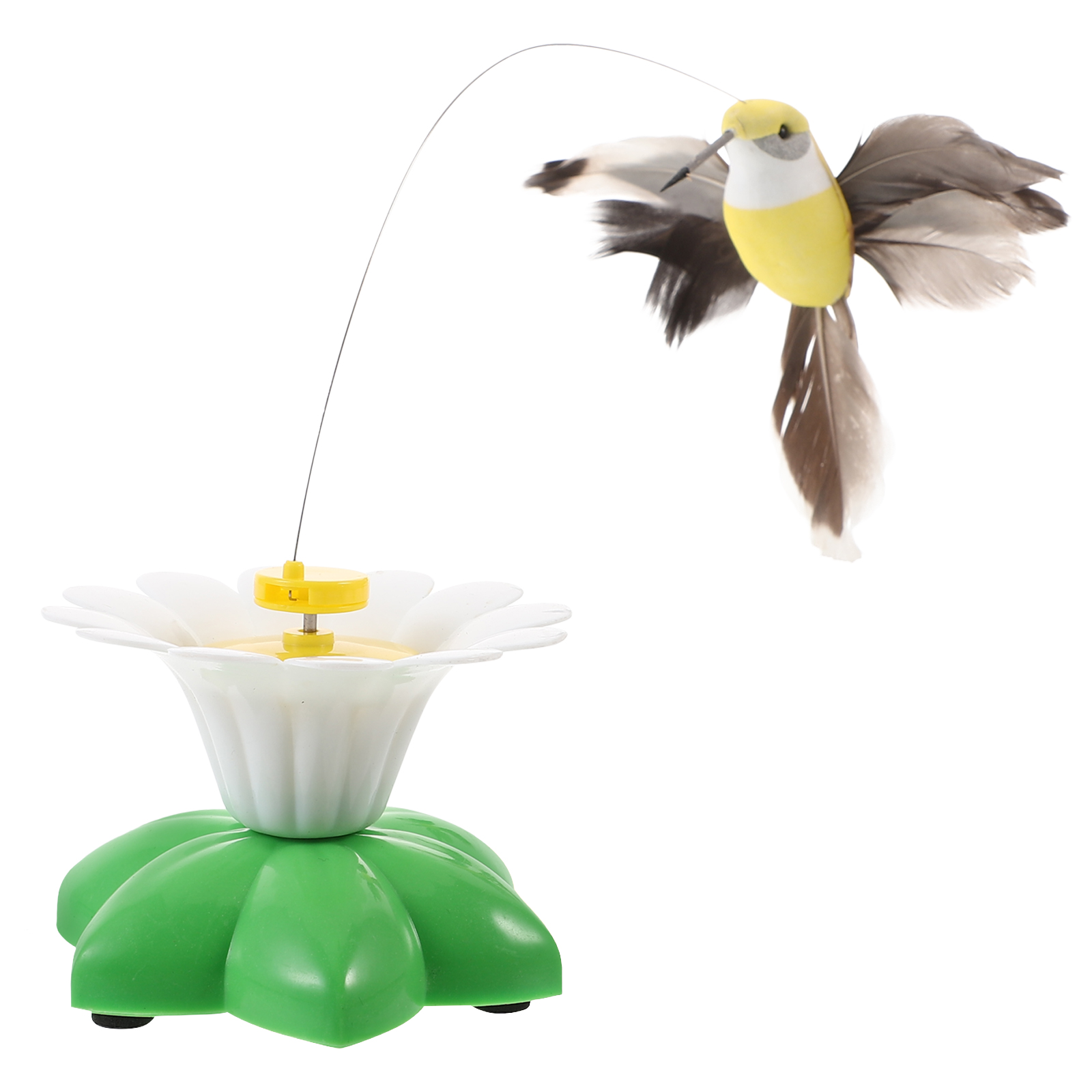 Motorized Cat Toys Catnip Teaser for Indoor Cats Automated Funny Wand