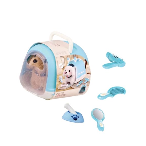 Motorized Electric Pet Toy With Simulation Sound And Responsive Touch Pet Raise Pretend Play Toy For Children