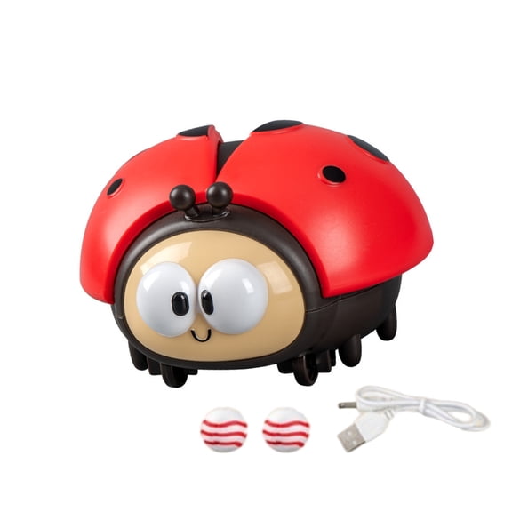 Motorized Ladybirds Floating Toy Removable Wing Design Encourages Cognitive Development In Toddler