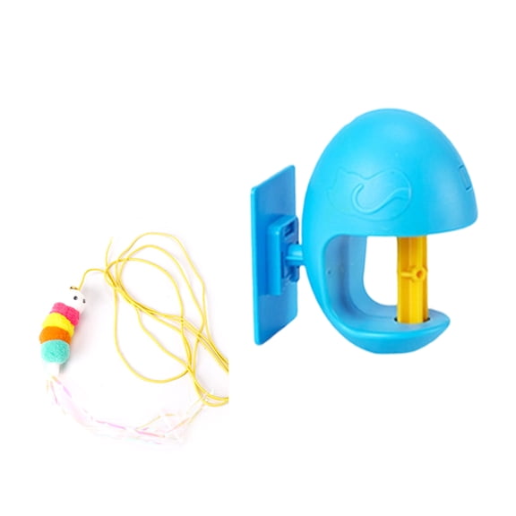 Motorized Moving Flexible Rope Cats Toy, Promotes Behavior Enrichment Indoor Play Relief