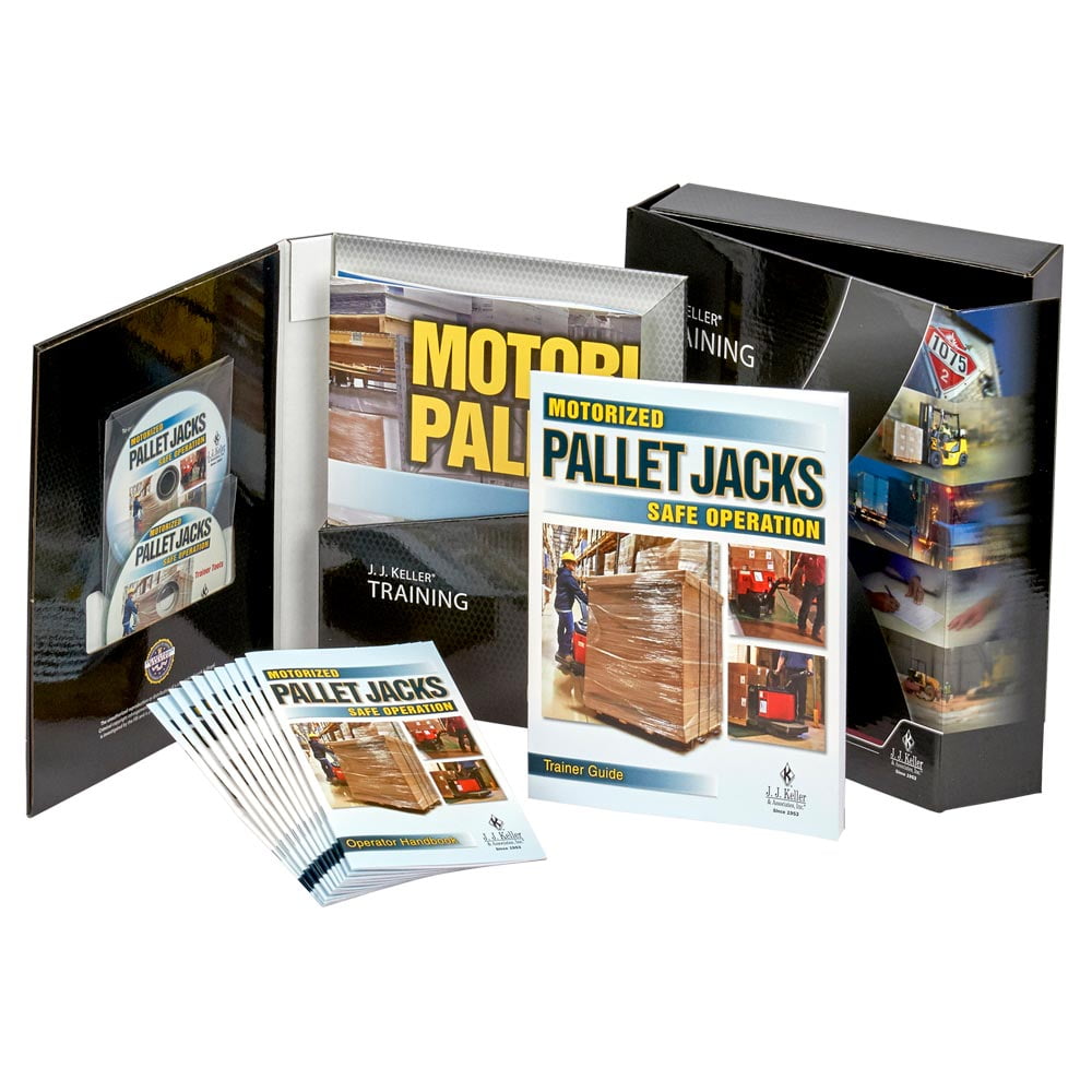 Motorized Pallet Jacks: Safe Operation English DVD Training Video - J ...