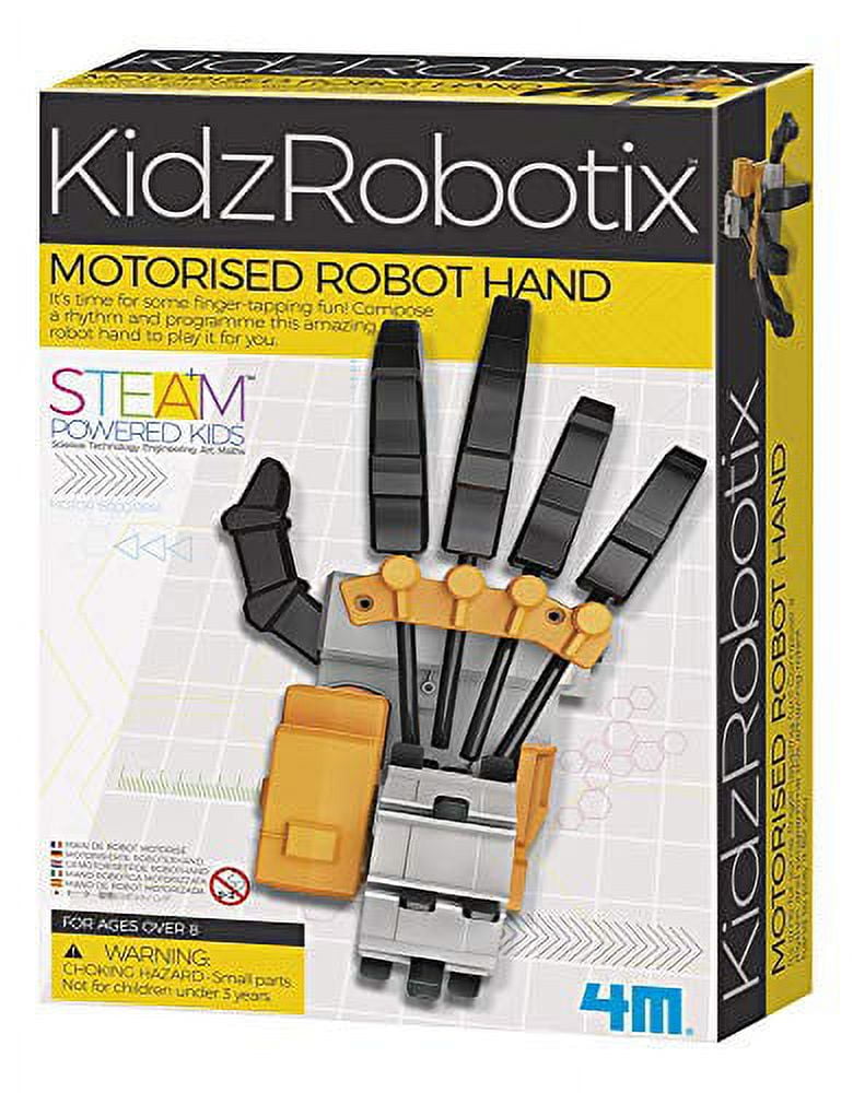 4M KidzRobotix Motorized Robot Hand STEM Kit
