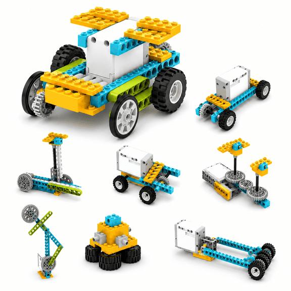 Motorized STEM Building Toys for Kids Ages 6-12, 107-Piece Electric Engineering Construction Kit, Educational Science Building Set for Boys and Girls